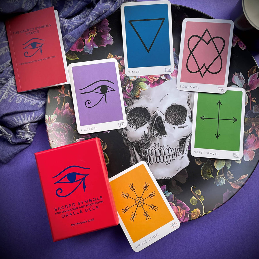 SACRED SYMBOLS ORACLE DECK BY MARCELLA KROLL | UNION SQUARE & CO.