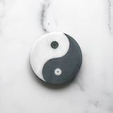 STONE YIN YANG INCENSE BURNER