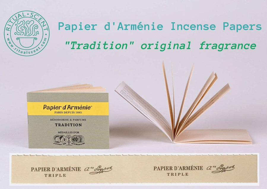 TRADITIONAL INCENSE PAPER BOOKLETS | RITUAL SCENT