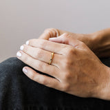 CELESTIAL GOLD PLATED RING
