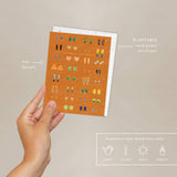 EARRINGS | LOVE + FRIENDSHIP CARD | SEEDLINGS PLANTABLE ENVELOPE