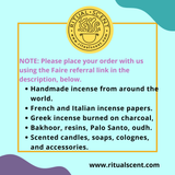 TRADITIONAL INCENSE PAPER BOOKLETS | RITUAL SCENT