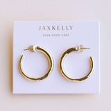 EVERYDAY GOLD HOOP EARRINGS