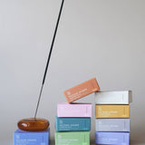 MILK GLASS BUBBLE INCENSE HOLDER