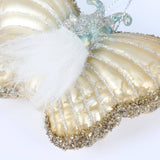 GLASS MOTH ORNAMENT