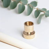 SOLID BRASS CANDLE HOLDER | STANDARD SIZE