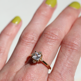 ENCHANTED HALO ENGAGEMENT RING