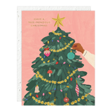 CHRISTMAS TREE HANGING| HOLIDAY CARD