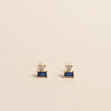 SAPPHIRE DOUBLE STUD STACK