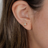MUSHROOM PAVÉ STUDS