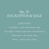 EUCALYPTUS & SAGE ESSENTIAL OIL INCENSE