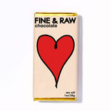 FINE & RAW | VALENTINE'S 1oz SEA SALT CHOCOLATE BAR