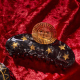 SUN AND STARS CLAW | CELESTIAL ASTROLOGY HAIR CLIP