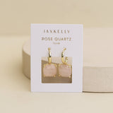 ROSE QUARTZ DANGLES