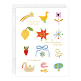 RANDOM THOUGHTS | LOVE + FRIENDSHIP CARD | SEEDLINGS