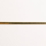 FLAT SNAE CHAIN BRACELET | 18K GOLD PLATED