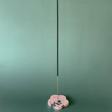 PERUVIAN RHODONITE FLOWER INCENSE BURNER | ETHICALLY MADE