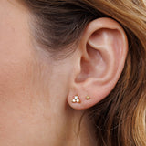 TRIO CLUSTER STUDS | PEARL
