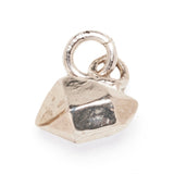 CRYSTAL NUGGET CHARM | 14K GOLD