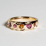 MULTI GEMSTONE WEDDING BAND