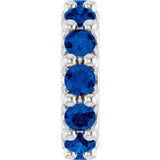 BIRTHSTONE SPACER CHARM PENDANT