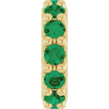 BIRTHSTONE SPACER CHARM PENDANT