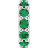 BIRTHSTONE SPACER CHARM PENDANT