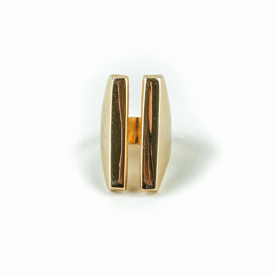 PARALLEL BEAM RING | SILVER