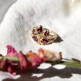 DAPHNE RING | RHODOLITE GARNET | HAYLEY ELISE JEWLERY