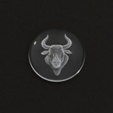 Taurus Zodiac Intaglio Necklace