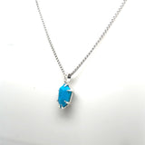 GUARDIAN OF THE VEIL NECKLACE | SILVER & TURQUOISE