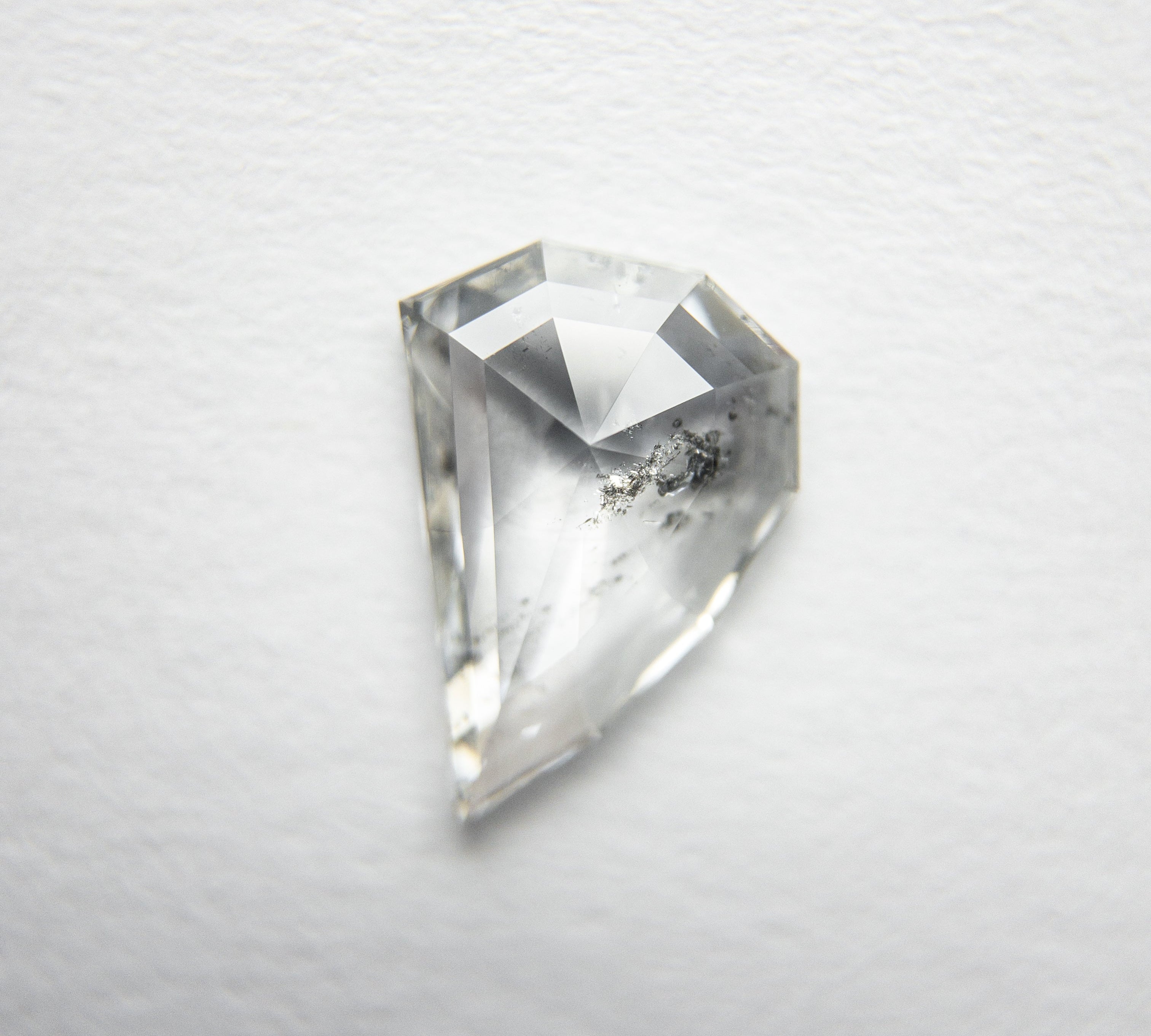 0.98ct 9.37x6.33x2.23mm Amorphous Geo Rosecut 18117-12 - Misfit Diamonds