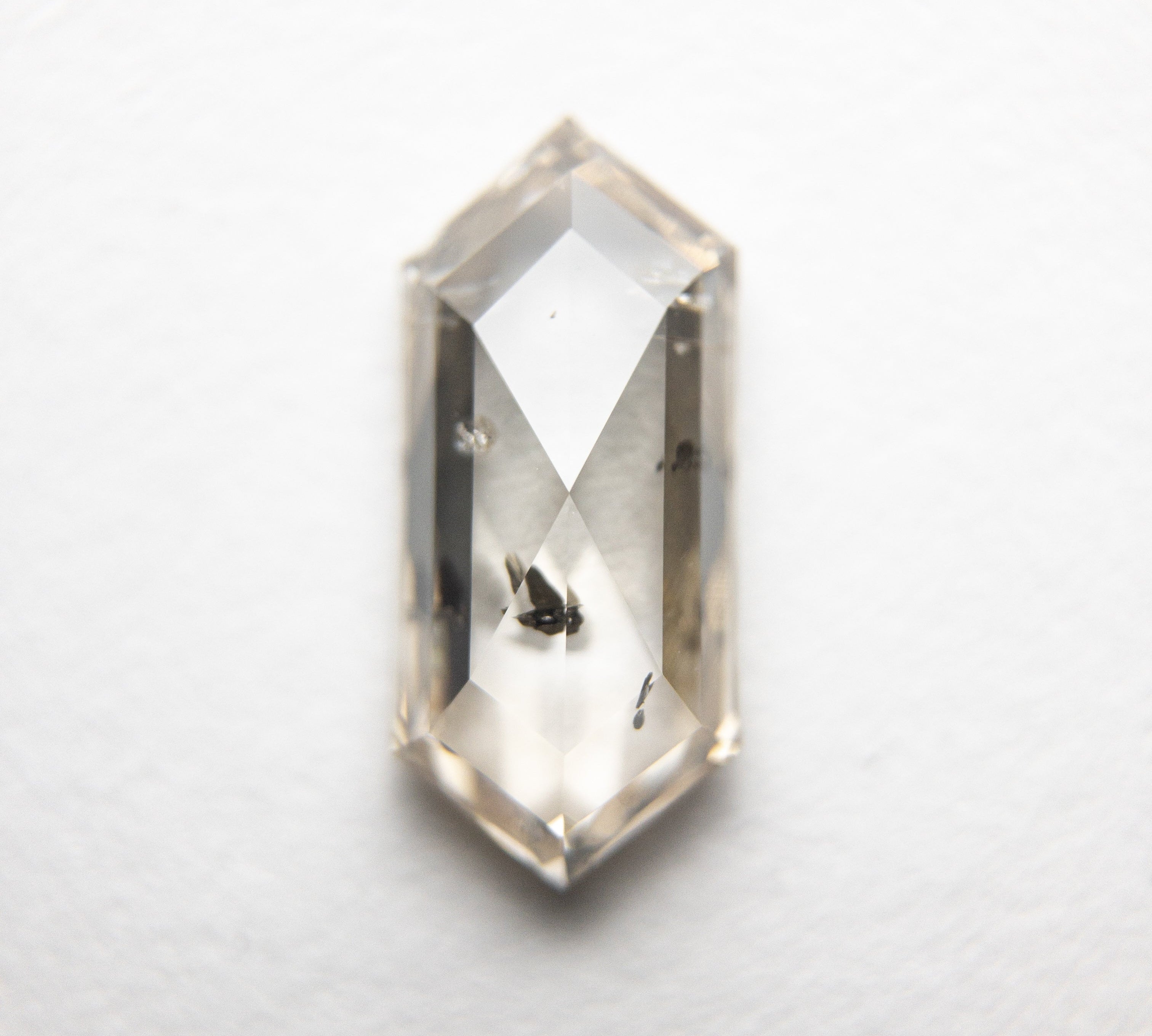 1.39ct 11.00x5.02x2.81mm Hexagon Rosecut 18369-07 - Misfit Diamonds