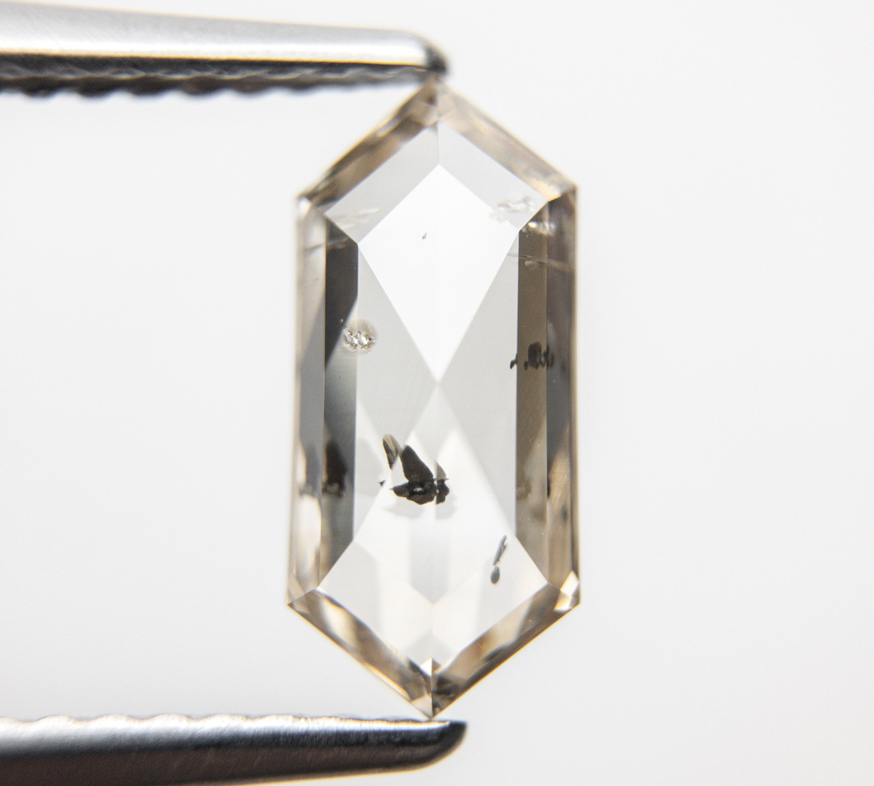 1.39ct 11.00x5.02x2.81mm Hexagon Rosecut 18369-07 - Misfit Diamonds