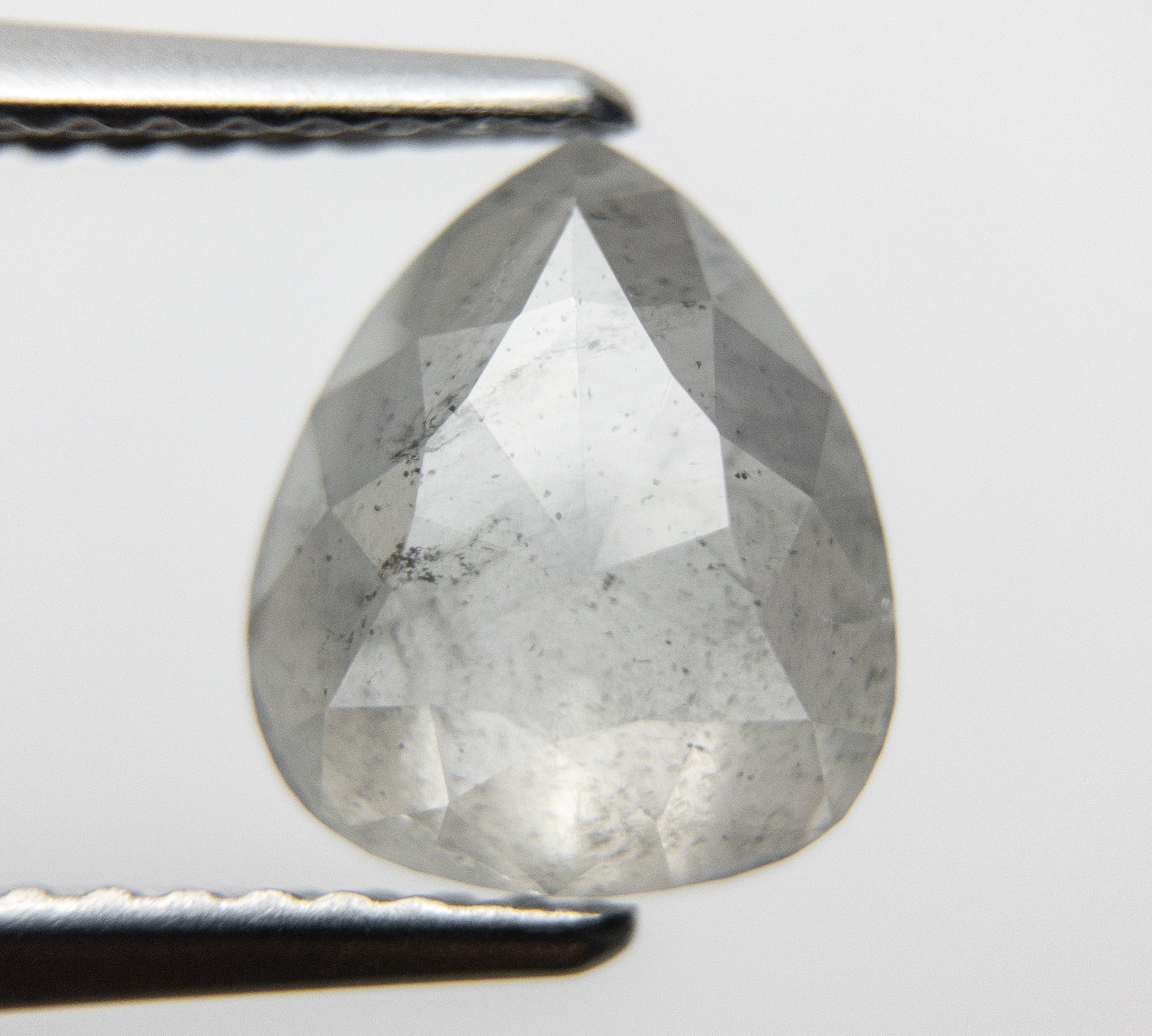2.59ct 9.03x7.69x4.12mm Pear Double Cut 18386-19 - Misfit Diamonds