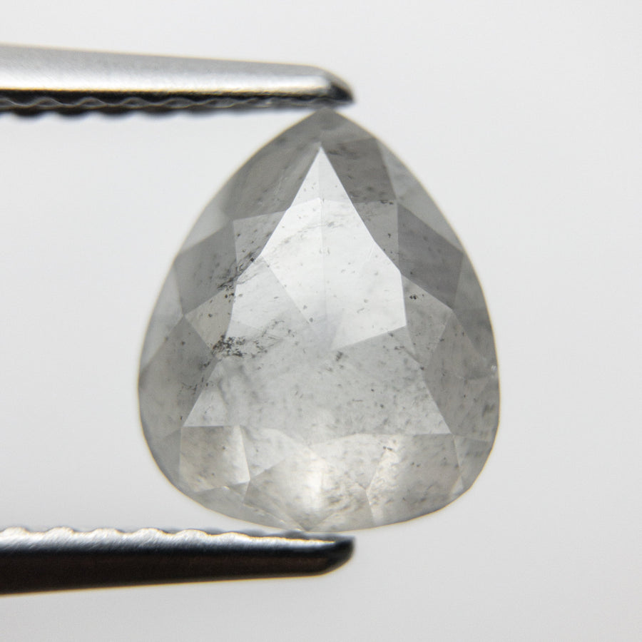 2.59ct 9.03x7.69x4.12mm Pear Double Cut 18386-19 - Misfit Diamonds