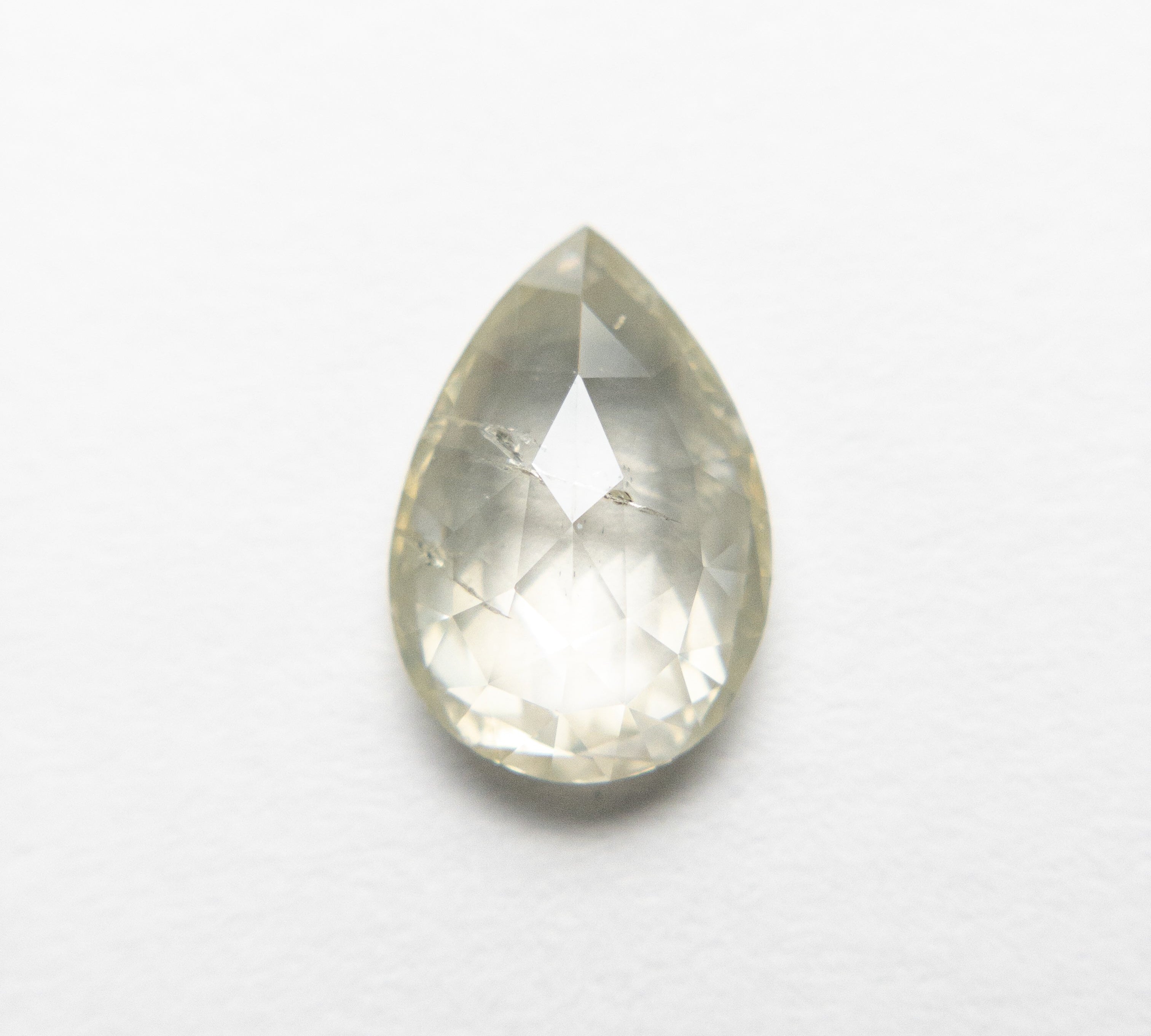 1.26ct 9.29x6.25x2.16mm Pear Rosecut 18455-04 - Misfit Diamonds