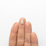 2.14ct 8.26x7.39x3.66mm Cushion Rosecut 18727-05 - Misfit Diamonds
