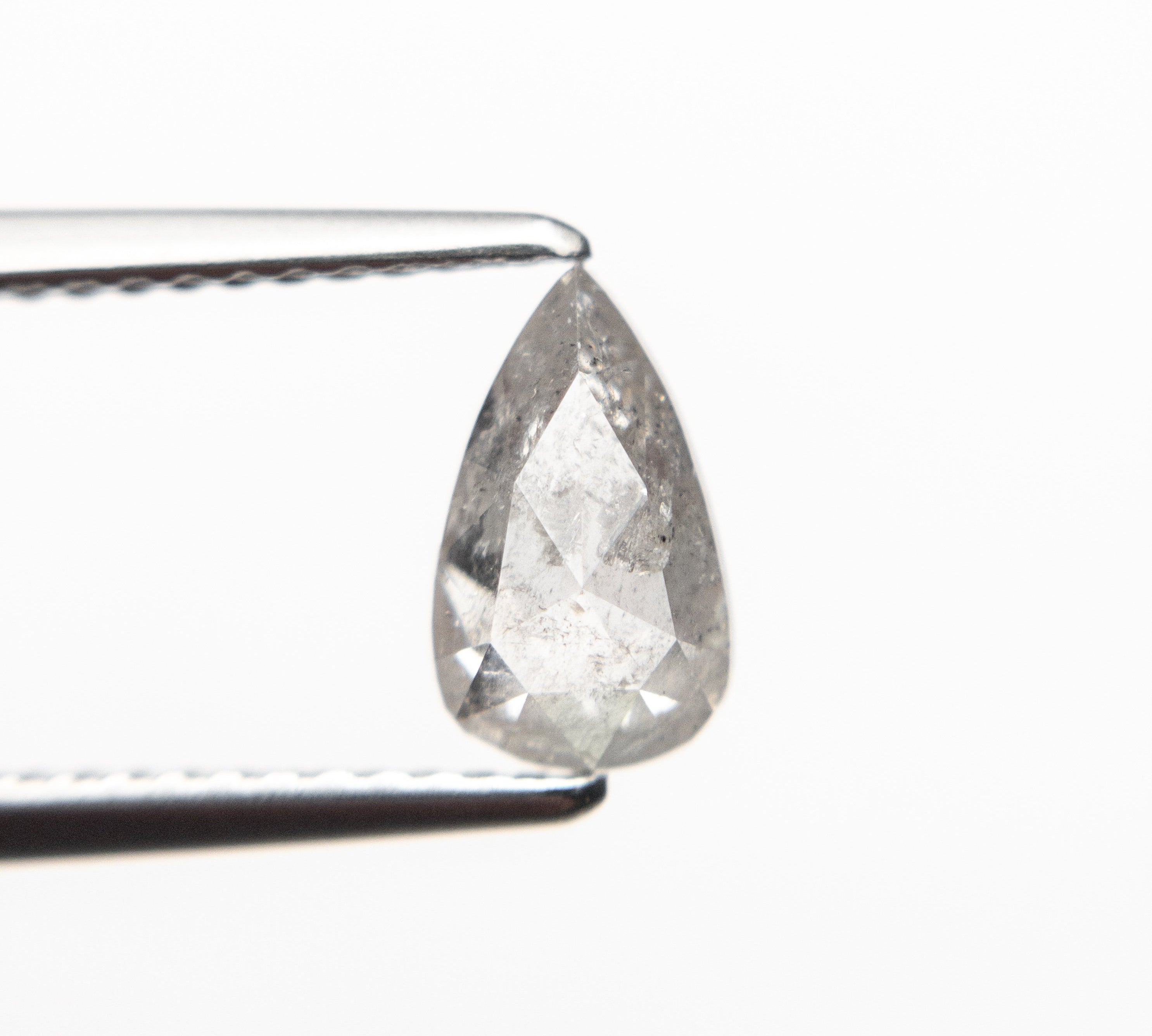 0.89ct 8.15x4.86x2.83mm Pear Rosecut 18770-02 - Misfit Diamonds