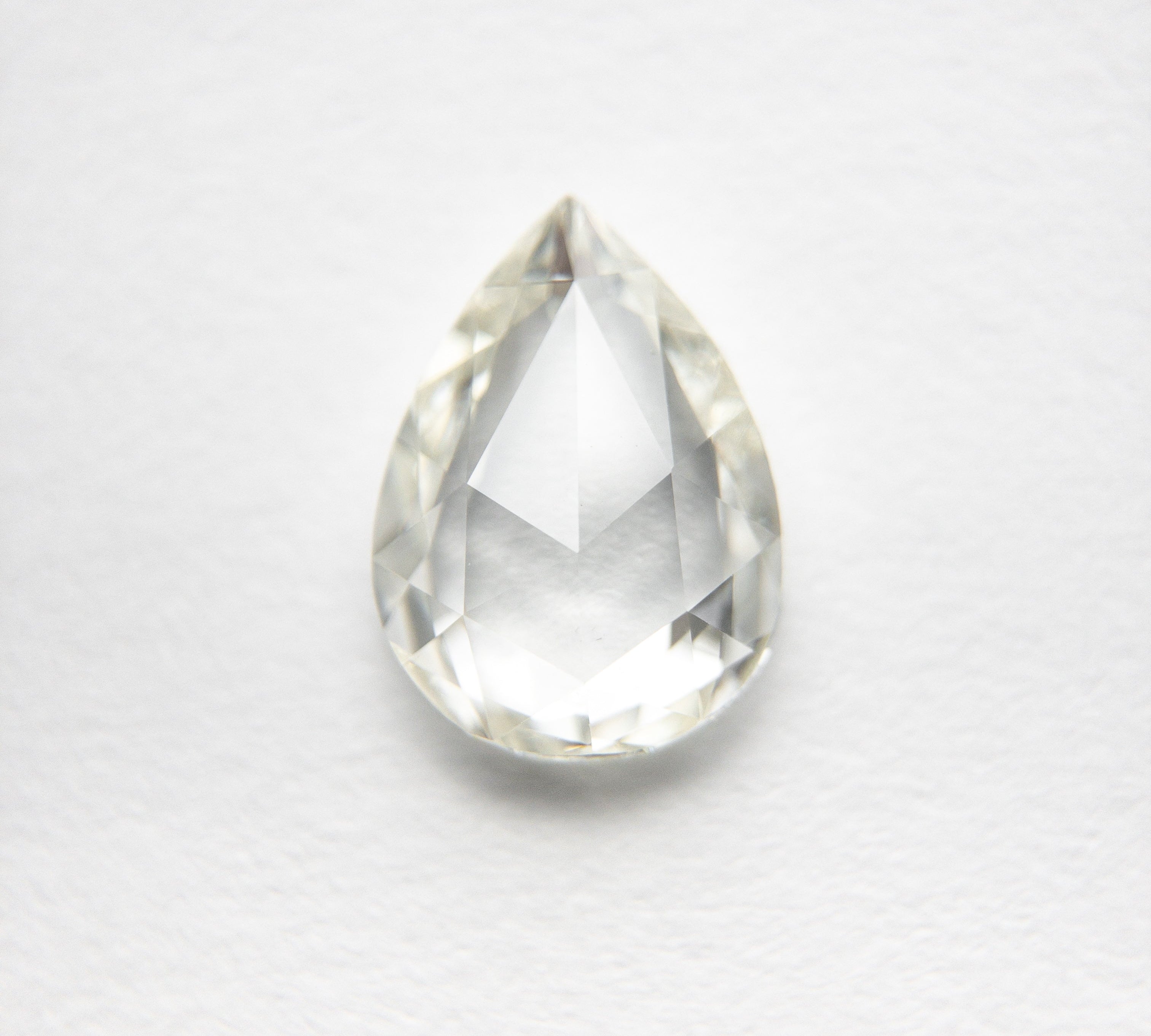 1.04ct 8.62x6.34x2.34mm VS2 L-M Pear Rosecut 18879-07 🇷🇺 - Misfit Diamonds