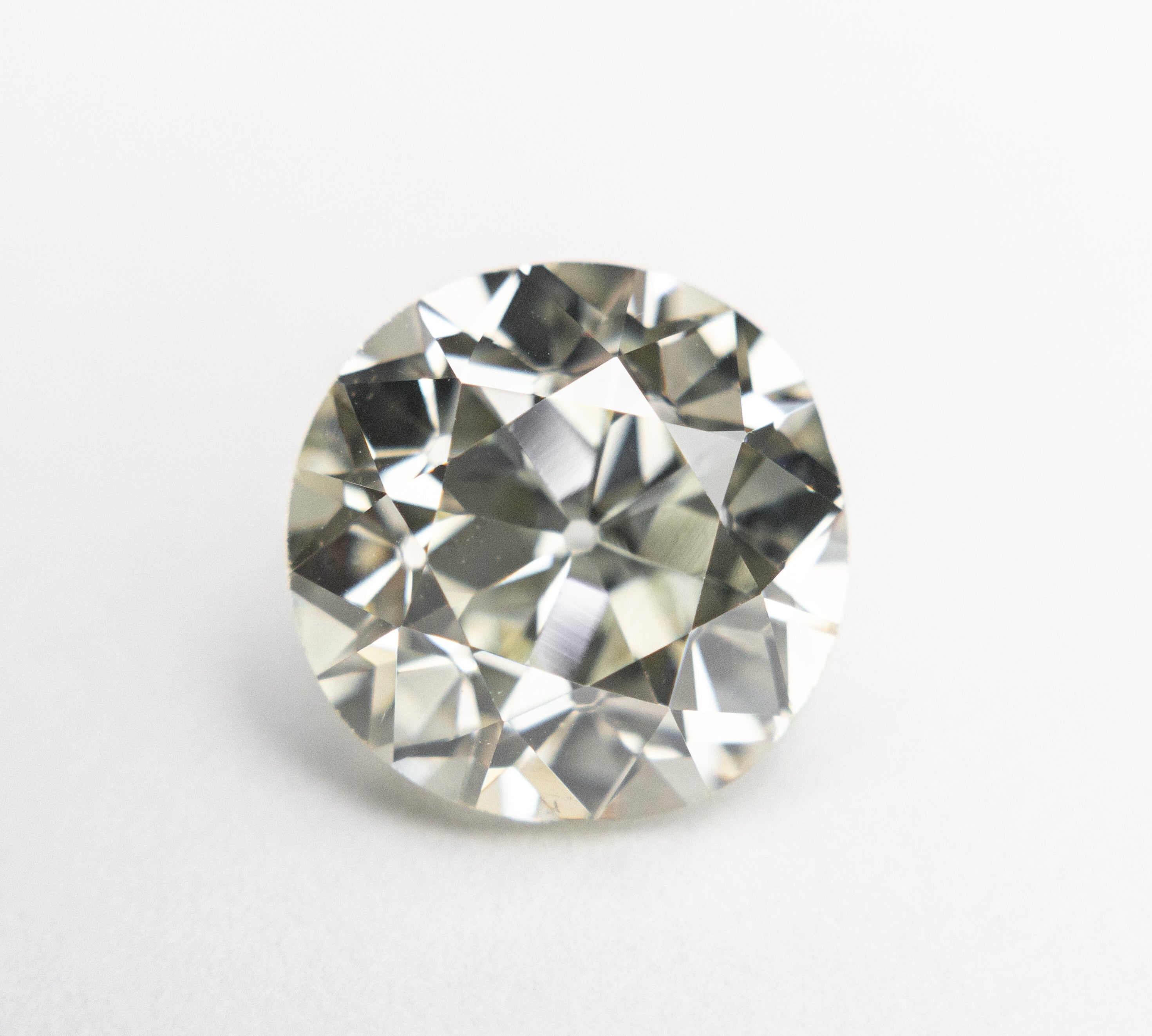 3.13ct 9.20x8.99x5.89mm VS1 Cape (U-V) Antique Old European Cut 18887-02 - Misfit Diamonds