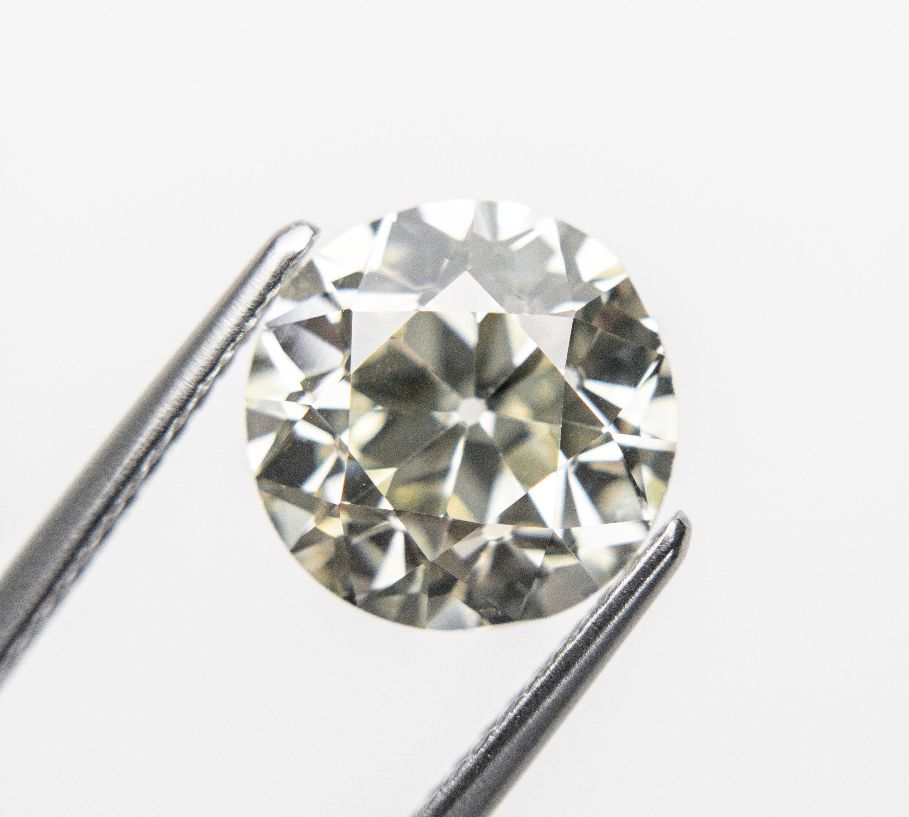 3.13ct 9.20x8.99x5.89mm VS1 Cape (U-V) Antique Old European Cut 18887-02 - Misfit Diamonds