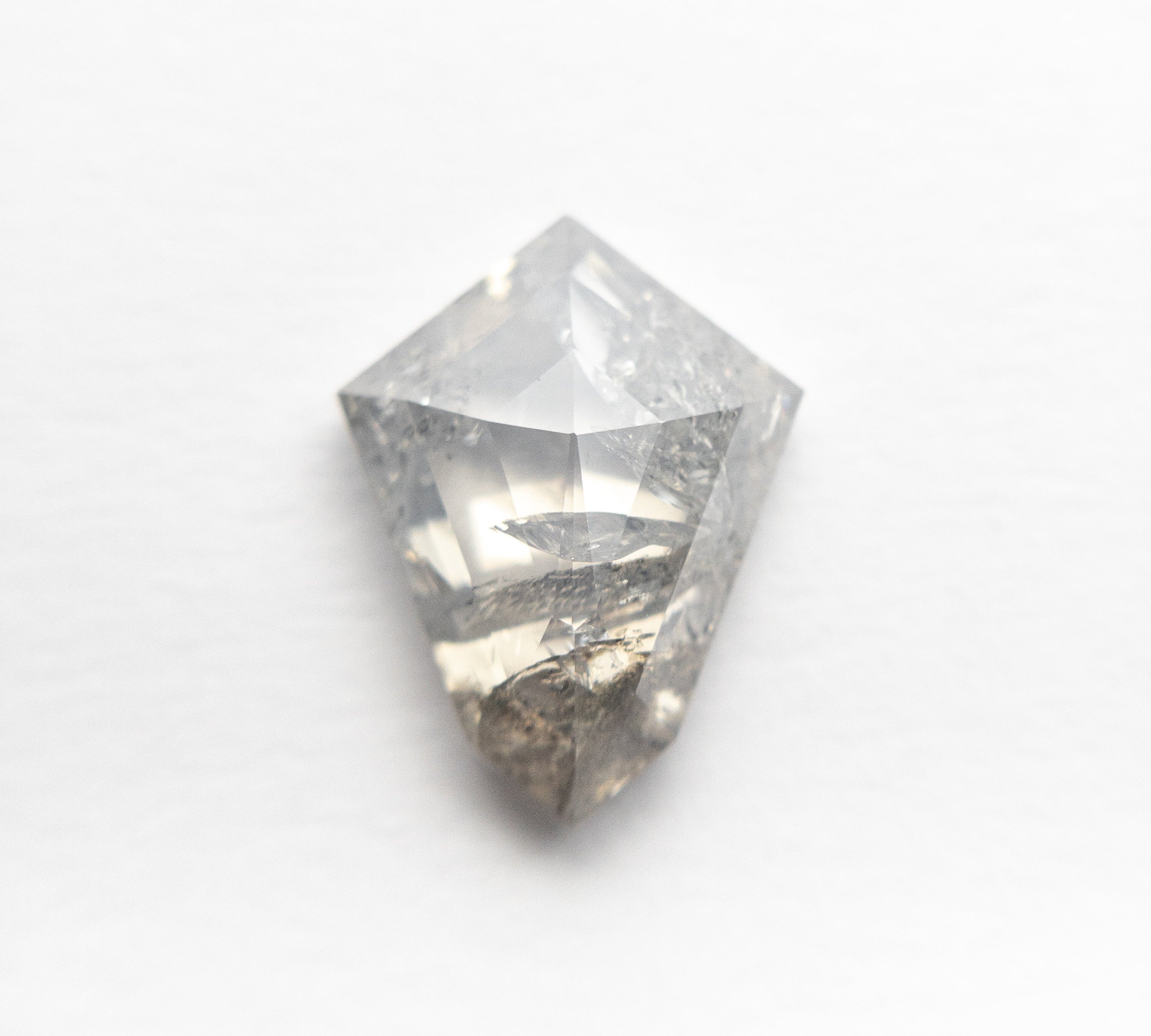 2.03ct 10.27x7.86x3.59mm Shield Rosecut 18910-05 - Misfit Diamonds