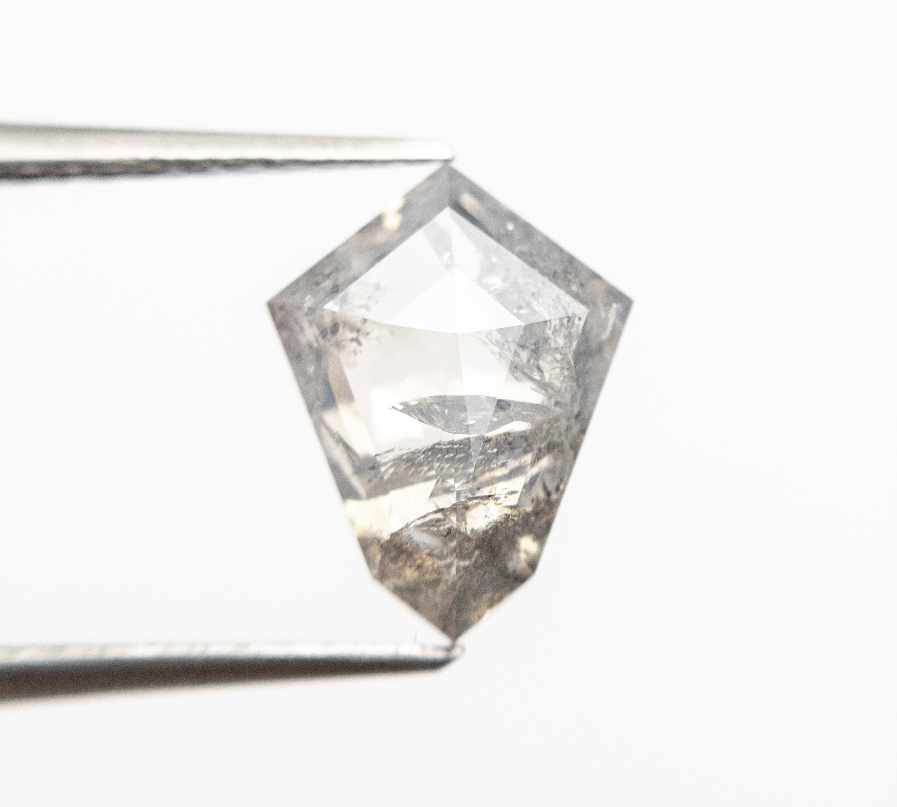 2.03ct 10.27x7.86x3.59mm Shield Rosecut 18910-05 - Misfit Diamonds