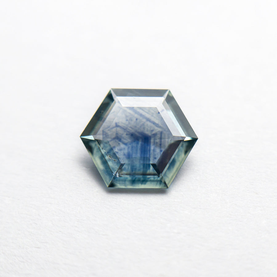1.04ct 7.97x6.91x2.45mm Hexagon Double Cut Sapphire 19373-01