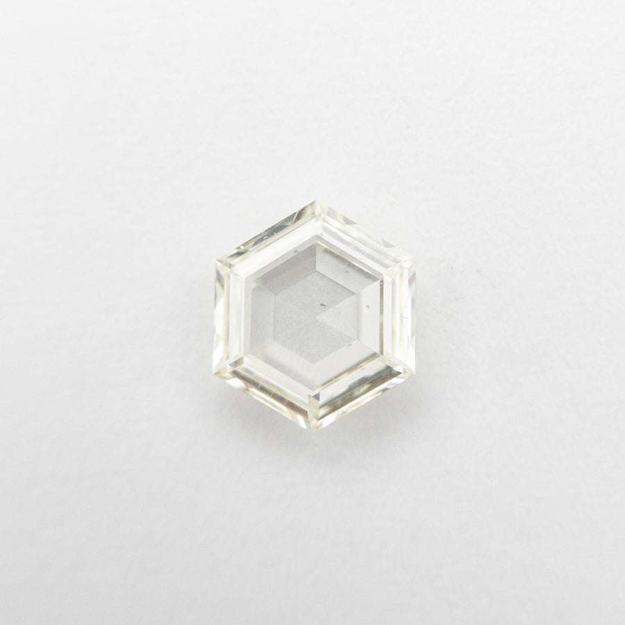 0.62ct 8.54x5.63x1.93mm SI2 M Hexagon Step Cut 19386-13