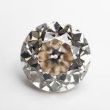 5.10ct 10.29x10.25x7.26mm VS2 Champagne Modern Antique Old European Cut 19403-01