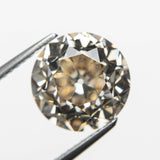 5.10ct 10.29x10.25x7.26mm VS2 Champagne Modern Antique Old European Cut 19403-01