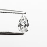0.30ct 6.51x3.67x2.13mm VS2 D Pear Brilliant 19438-20