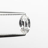 0.45ct 6.58x3.79x2.26mm VS2 D Modern Antique Oval Brilliant 19438-23